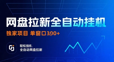 网盘拉新全自动挂G,独家技术,操作简单,自动完成拉新任务,单窗口3张【揭秘】-志拓网创