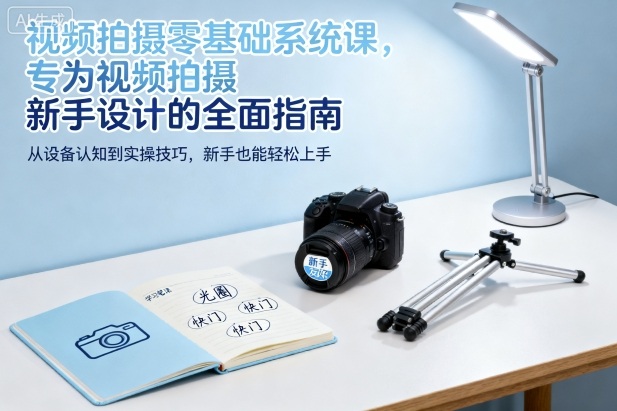 视频拍摄零基础系统课,专为视频拍摄新手设计的全面指南-志拓网创