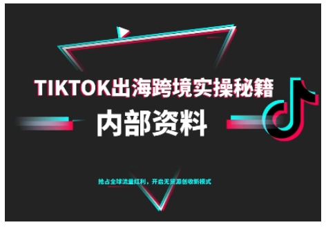 TikTok跨境电商0-1搭建运营,TK出海跨境实操秘籍(10月更新)-志拓网创
