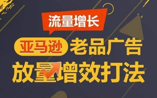 流量增长 亚马逊老品广告放量增效打法，短期内广告销量翻倍-志拓网创
