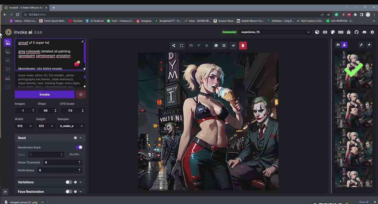 图片[5]-（9760期）Invoke AI 绘画教程-零基础创作可以销售的完美插图-49节-中英字幕-志拓网创