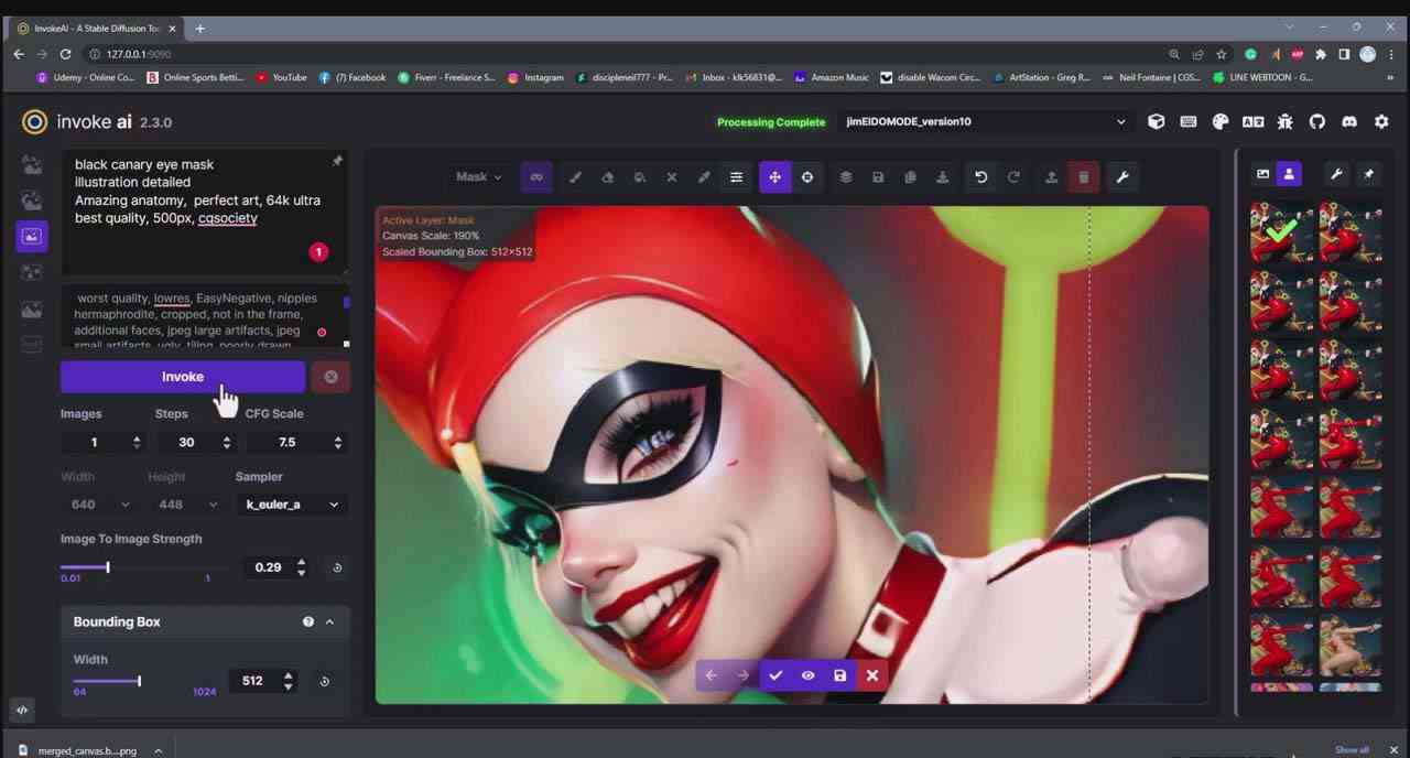 图片[6]-（9760期）Invoke AI 绘画教程-零基础创作可以销售的完美插图-49节-中英字幕-志拓网创