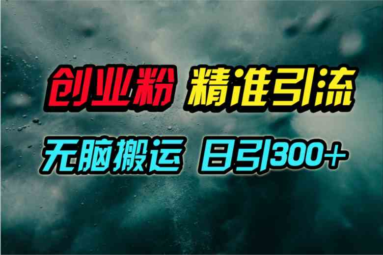 （9875期）视频号纯搬运日引300+创业粉教程！-志拓网创