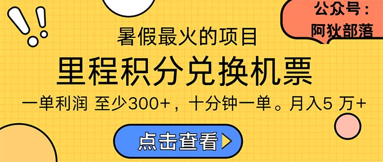 （11267期）暑假最暴利的项目，利润飙升，正是项目利润爆发时期。市场很大，一单利…-志拓网创