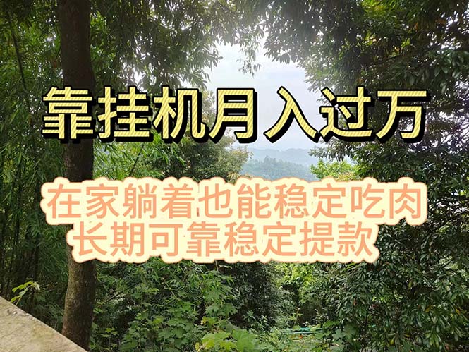 （11144期）挂机掘金，日入1000+，躺着也能吃肉，适合宝爸宝妈学生党工作室，电脑…-志拓网创