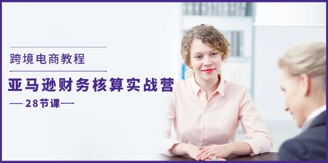 （11706期）跨境电商教程：亚马逊-财务核算实战营（28节课）-志拓网创