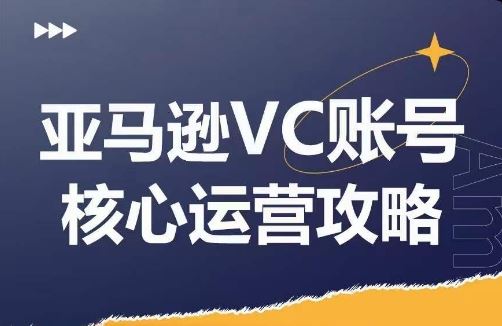 亚马逊VC账号核心玩法解析，实战经验拆解产品模块运营技巧，提升店铺GMV，有效提升运营利润-志拓网创