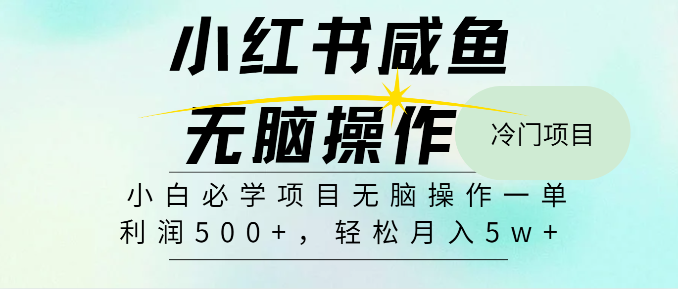 （11888期）2024最热门赚钱暴利手机操作项目，简单无脑操作，每单利润最少500-志拓网创