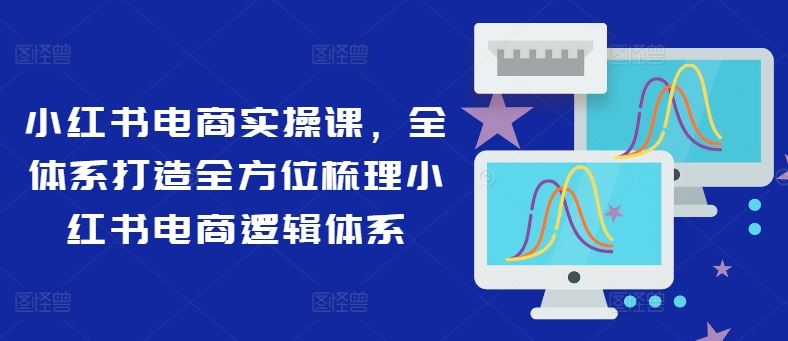 小红书电商实操课，全体系打造全方位梳理小红书电商逻辑体系-志拓网创