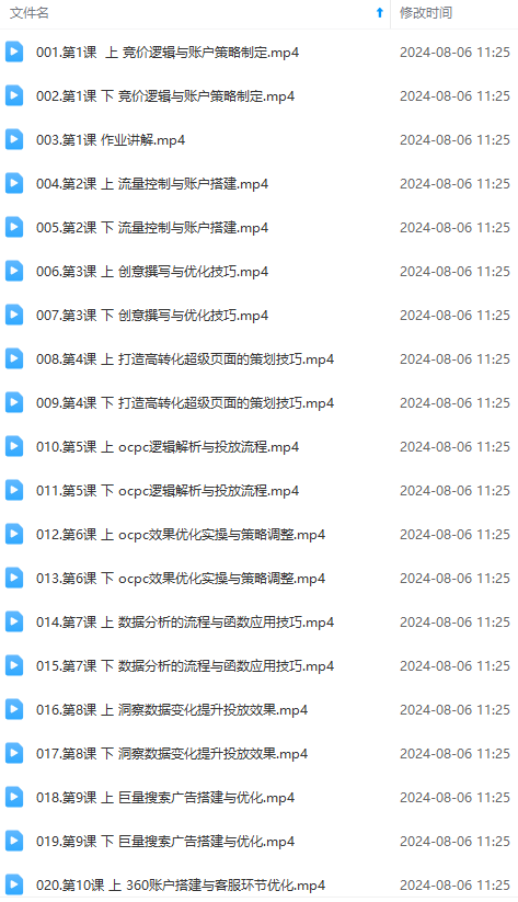 图片[2]-（12012期）竞价教程：真实账户 实战教学 从新手到进阶·后台操作到数据优化-志拓网创