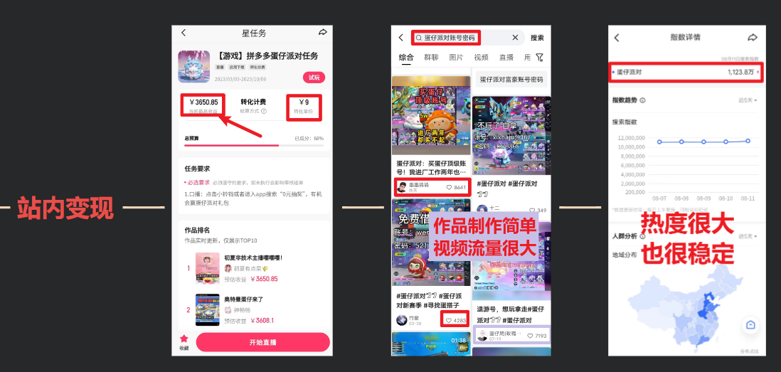图片[3]-（12118期）蛋仔派对玩法.学会日入三千.磁力巨星跟游戏发行人都能做-志拓网创