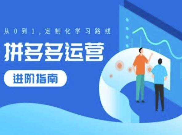 拼多多运营进阶指南，从0到1定制化学习路线-志拓网创