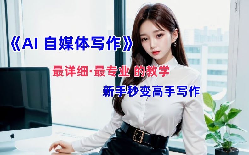 AI自媒体文章创作全网最详细教程，新手秒变写作高手，多方位发展-志拓网创
