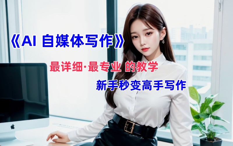全网最全最细最专业的“AI自媒体写作”教学，新手小白秒变写作高手！-志拓网创