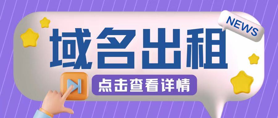 冷门项目，域名出租玩法，简单粗暴适合小白【揭秘】-志拓网创