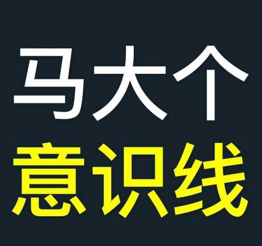 马大个意识线，一门改变人生意识的课程，讲解什么是能力线什么是意识线-志拓网创