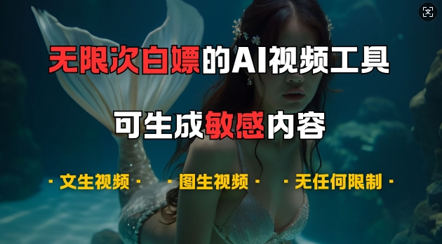 超强大的AI视频工具，可免费无限次白嫖，无任何限制，支持创作音乐，文生视频，图生视频【揭秘】-志拓网创