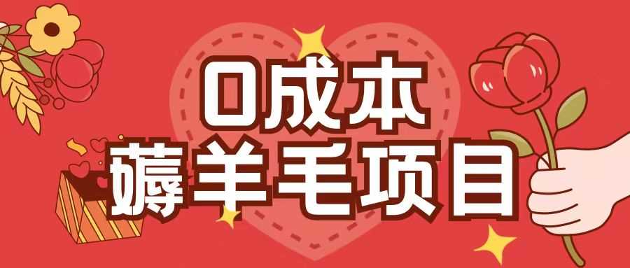 0成本，薅羊毛玩法一分钱不花一部手机即可操作单机1个小时30+-志拓网创