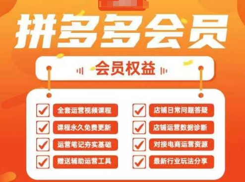 2025拼多多运营实战课，40节全流程教学，覆盖拼多多运营全链路-志拓网创