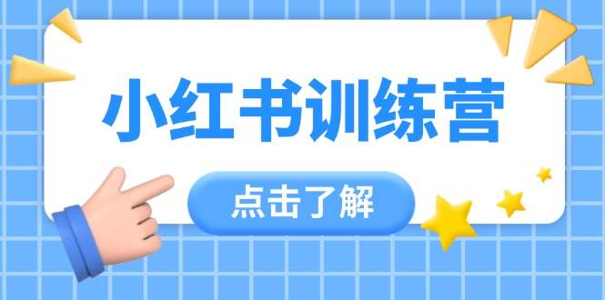 小红书训练营，助小白入门，掌握技巧变达人，课程实操又全面（12节课）-志拓网创