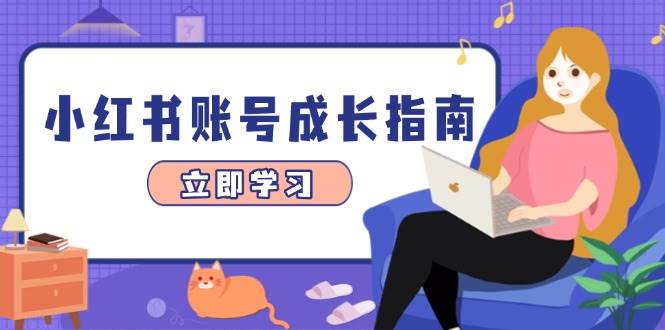 小红书账号成长指南，爆款选题+精准定位+数据分析，系统提升账号变现能力-志拓网创