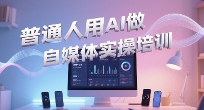 普通一个人用AI做自媒体，助你轻松开启AI自媒体创作之路-志拓网创