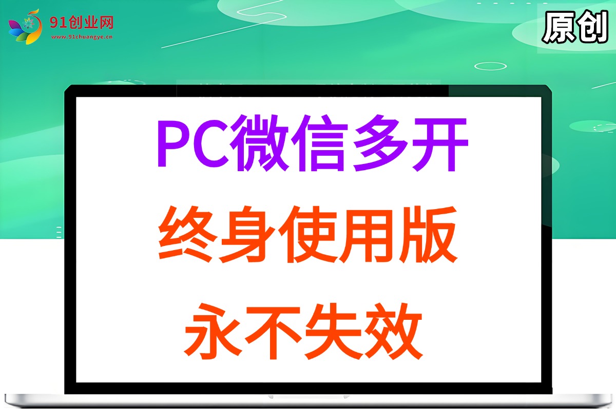 （15335期）PC微信多开终身定制版，超级简单，几行代码搞定，永不失效-志拓网创