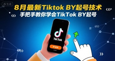 8月最新Tiktok搬运起号技术，手把手教你学会TikTok搬运起号-志拓网创