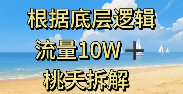 据底层逻辑，流量10W+，以安全知识科普为例-志拓网创
