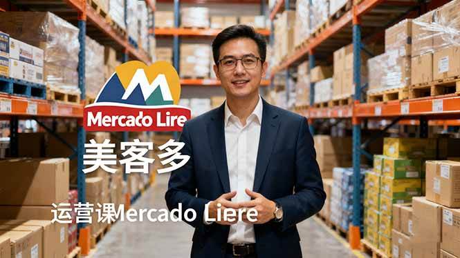（16292期）2025美客多Mercado Libre运营课：账号注册/产品上传/促销活动/自发货模式-志拓网创
